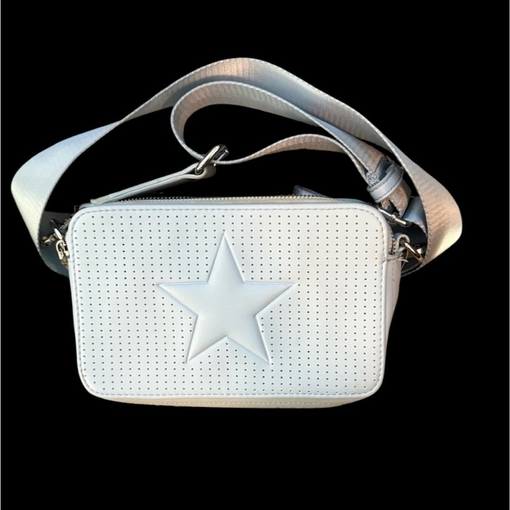 Vintage Havana Star Appeal Light Blue Crossbody Bag